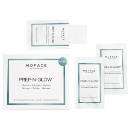 NuFACE Prep N Glow Cleansing Cloth for skincare and removing wrinkles