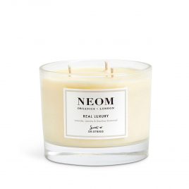 Real Luxury Scented Candle from Neom Organics, home fragrance from Beauty Solutions