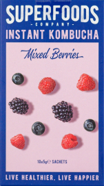 Superfoods Instant kombucha Box - Mixed Berries Flavour Sachets 10 x 5g