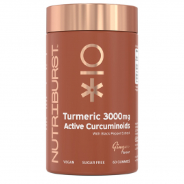 Nutriburst Turmeric 3000mg - Ginger - 60 Gummies