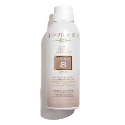 Hampton Sun SPF 8 Bronze Continuous Mist  147.9ml