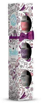 Mini snails 3pack Music(Pinky Pink/Promgirl/Silvermist)