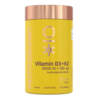 Nutriburst Vitamin D3 + K2 - Lemon - 60 Gummies