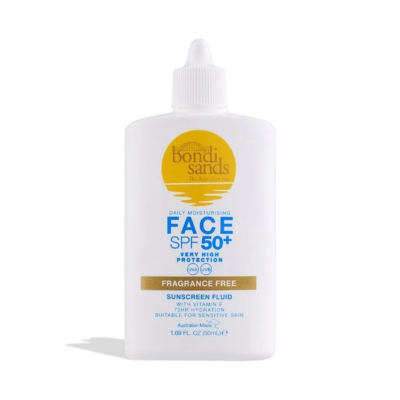 Bondi Sands Fragrance Free Face Fluid SPF 50+ 50ml