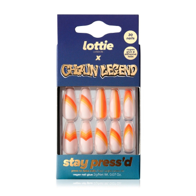 Lottie X Chaun Legend Stay Press'd Orange Stripe