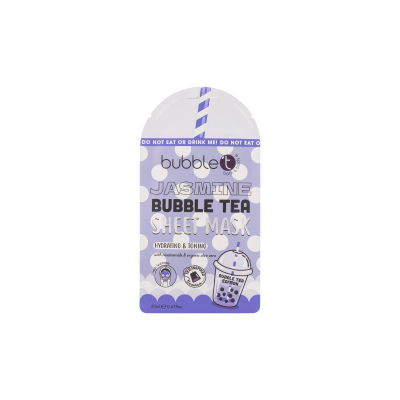 Bubble T Face sheet mask in Jasmine with Aloe Vera & Niacinamide (20ml)