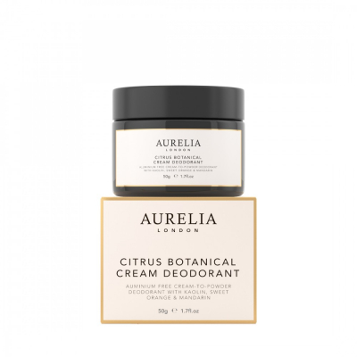 Aurelia London Citrus Botanical Cream Deodorant 50g