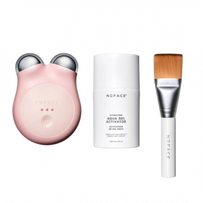 NuFACE MINI+ Starter Kit - Sandy Rose