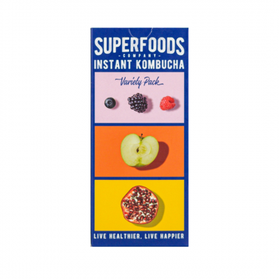 Superfoods Company Instant Kombucha - Variety Pack 8x5g Sachets