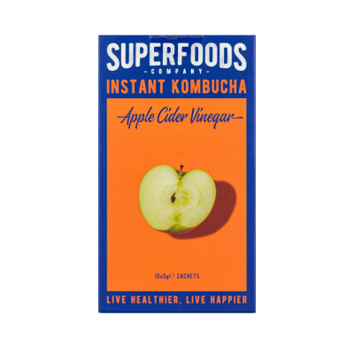 Superfoods Instant kombucha Box - Original Flavour (Apple Cider) Sachets 10 x 5g