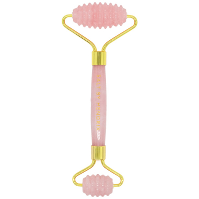 Salt By Hendrix Face Roller - Textured Rose Quartz