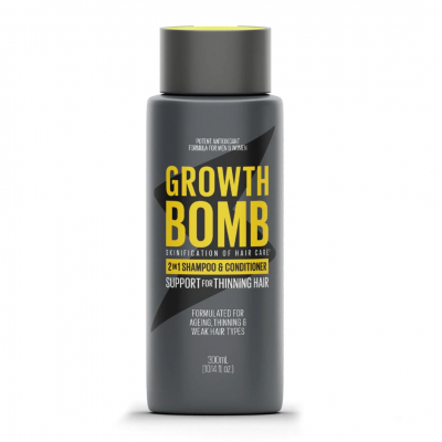 Growth Bomb High Strength 2-1 Shampoo & Conditioner 300ml