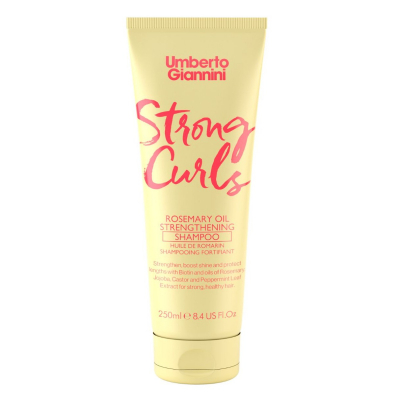 Umberto Giannini Strong Curls Rosemary Oil Shampoo 250ml