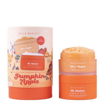 NCLA Beauty Pumpkin Apple Body Care Discovery Set 100 ml each