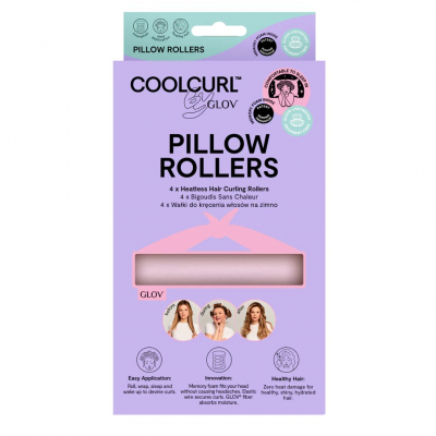 Glov Coolcurl Pillow Rollers - Pink