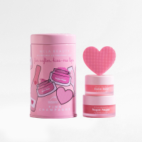 NCLA Beauty Pink Champagne Lip Care Set + Lip Scrubber  10ml + 15ml